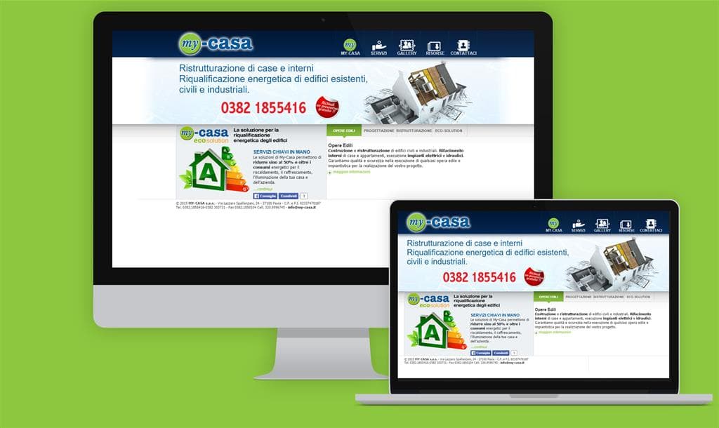 Creazione di un sito web per uno studio di architettura