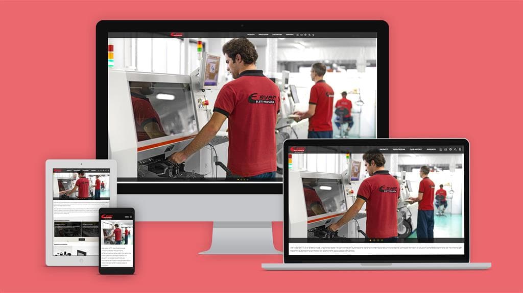 Realizzazione di un sito web per il settore elettronica ed automazione